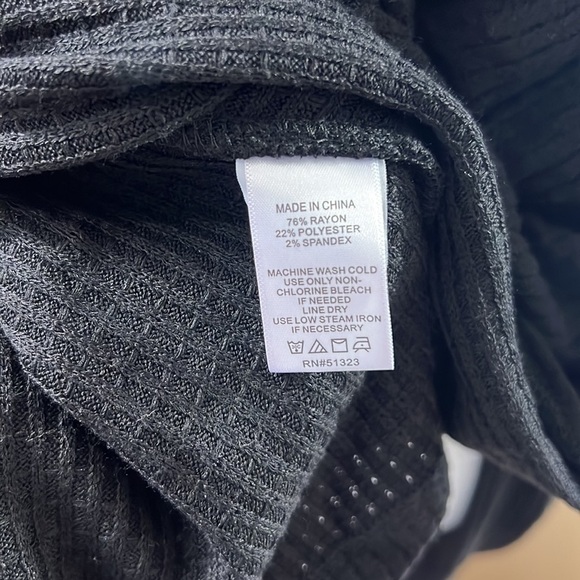 1. STATE Black top sweater - Picture 5 of 5